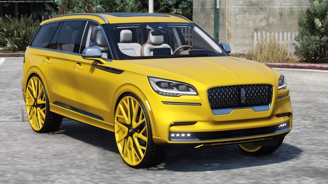 2021 Lincoln Aviator on 30" Bleed